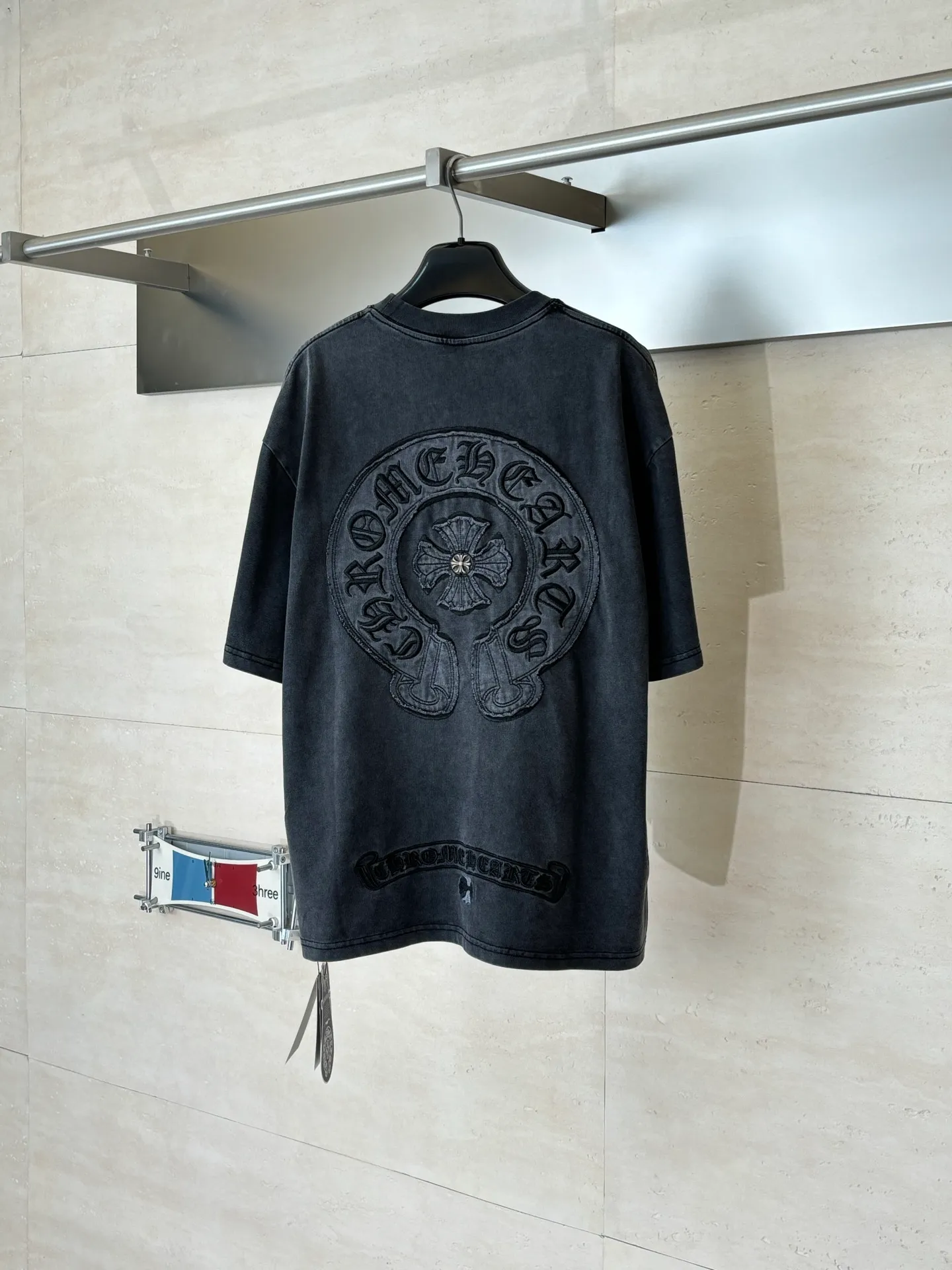 Chrome Heart Dark Gray T Size：S/M/L/XL